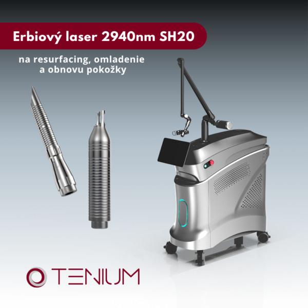 29 Erbiový laser 2940nm SH20 - na resurfacing, omladenie a obnovu pokožky